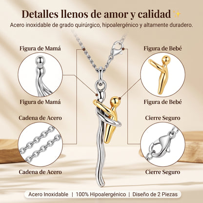 Collar de 2 Piezas: Mamá y Bebé