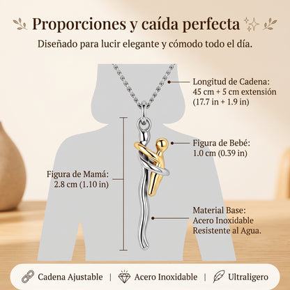 Collar de 2 Piezas: Mamá y Bebé