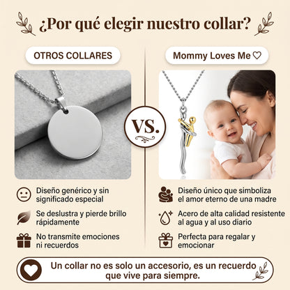 Collar de 2 Piezas: Mamá y Bebé